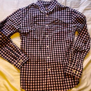 🚨2 for $12🚨 pink/blue gingham shirt